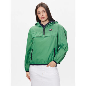Tommy Jeans dámská zelená bunda - S (LY3)
